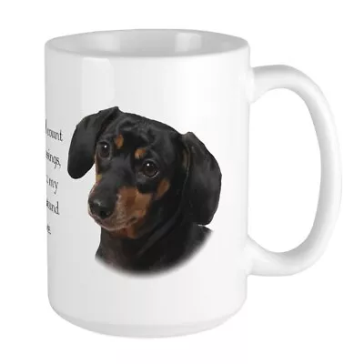 CafePress Dachshund Blessings Large Mug (612272820) • $17.99