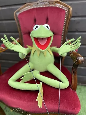 Kermit The Frog Puppet Replica Hand Puppet Muppet 1:1 Professional Hand Made • £520