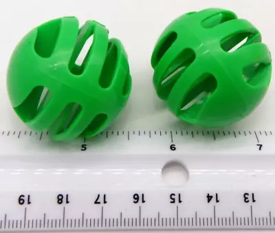 2017 Mr. Bucket Game Replacement Lot Of 2 Green Ball Parts Only • $8.05