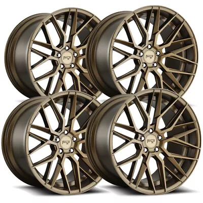 (Set Of 4) Niche M191 Gamma 19x8.5 5x108 +40mm Bronze Wheels Rims 19  Inch • $1344