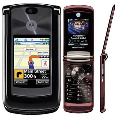 Original Motorola RAZR2 V9 2.2 2.0MP Bluetooth MP3 Flip Unlocked 3G CellPhone • $67.68