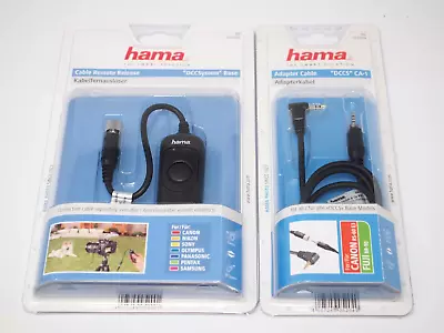 Hama Cable Remote Release - Canon RS60-E3 Fujifilm RR90 • £14.99