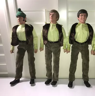 The Monkees 18 Inch Figures Mickey Mike Peter Loose New No Boxes Ftc 3 Figures • $79.99