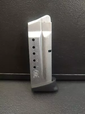 Smith & Wesson S&W M&P Shield 9mm Luger 7 Round Stainless Magazine W/ Pinky Ext • $27.50