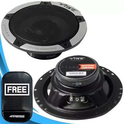 Vibe Coaxial Speakers Set Audio Series 6.5  360W Car Door Shelf Pulse 6-V0. Mat✅ • $42.21