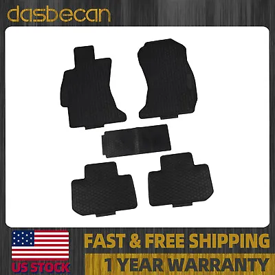 5PCS TPE Rubber All Weather 3D Molded Floor Mat Set For Subaru Forester 12-18 • $58.89