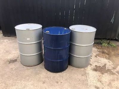 Clean Empty Oil Drum Barrel - Metal Incinerator - Home Made BBQ - Fire Bin   • £10