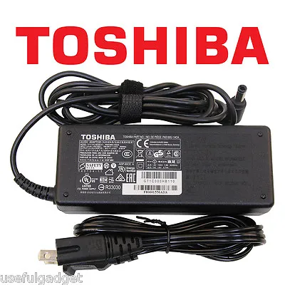 $20.99 • Buy Original OEM Toshiba 65W-120W AC Charger Adapter For Satellite M305 30 35 Series