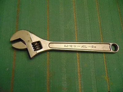 MAC Tools 12  Adjustable Wrench - Made In USA Forged Alloy Steel AF-12-w • $40