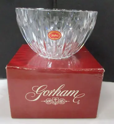 Gorham Crystal Brilliance Collection  9  Bowl  W/Original Box • $14.99