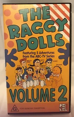 The Raggy Dolls Volume 2 VHS • $5.99