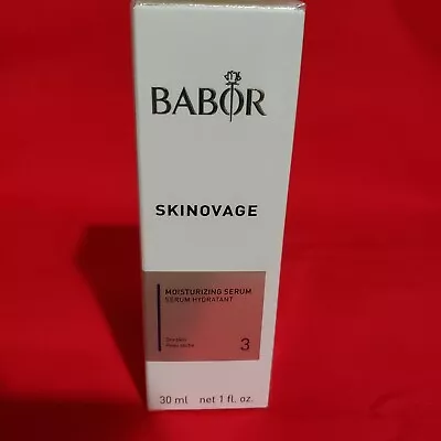 BABOR SERUM Skinovage Moisturizing DRY Skin 1oz 30ml Peptide SEALED NIB • $39.20