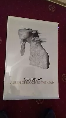 Coldplay Official A Rush Of Blood To The Head Very Rare Gloss Poster Size 30/20  • £12.99