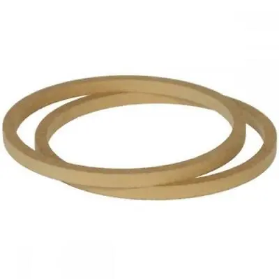 8  200mm Pair Of MDF Speaker Spacer Mounting Rings 12mm Thick ID 182mm ED 202mm • £10.99