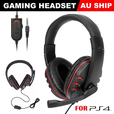 3.5mm Gaming Headset Wired Headphones With Mic For Xbox PS4 Nintendo Switch PC • $15.85