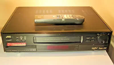 JVC HR-S7100U Super VHS VCR With Remote And Power Cord - Working - USED • $190