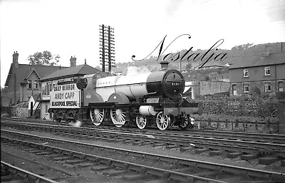 Railway Negatives Very Scarce Shots Of 41101 ANDY CAPP BLACKPOOL SPECIAL Rowsley • £20