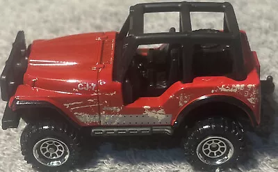 Matchbox Jeep 4x4 CJ7 Red Loose • $2.49