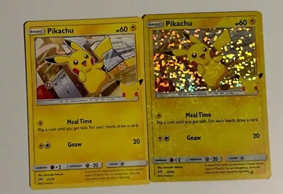 $25 • Buy PIKACHU 25/25 25th Anniversary McDonald's HOLO And NON-HOLO Pokemon Cards Set. 