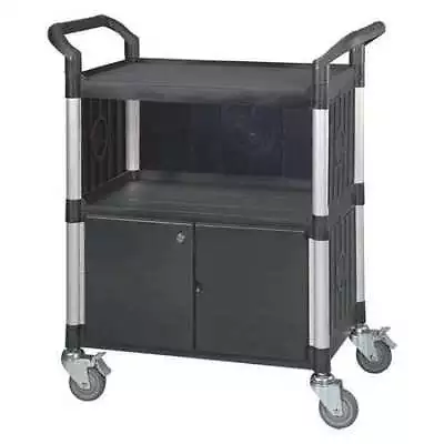 Zoro Select 35Kt33 Enclosed Service Cart Fiber Glass/Polypropylene 3 Shelves • $298.99