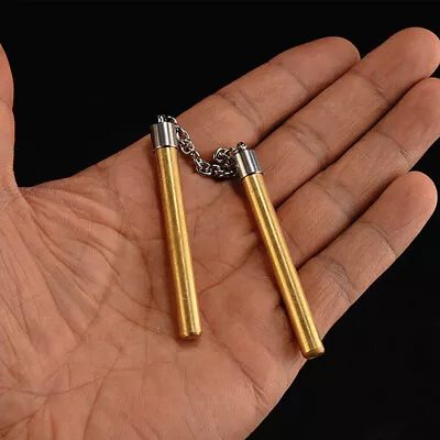 Miniature Bruce Lee Martial Arts Nunchakus Nunchucks Tiny Nunchaku Finger Toys • $13.99