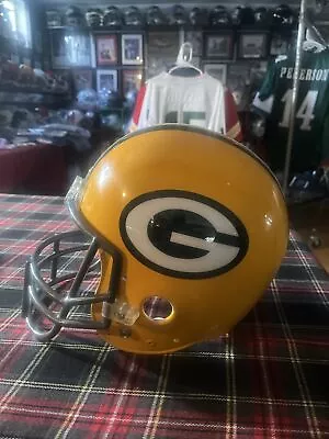 Green Bay Packers Full Size Riddell Little Pro Youth Helmet Medium • $73