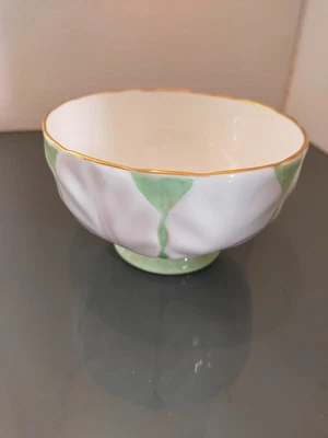£75 • Buy Aynsley Harlequin Green Butterfly Sugar Bowl