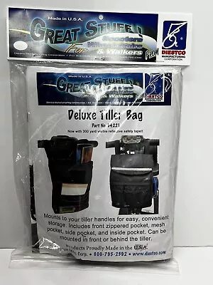 Power Scooter Deluxe Tiller Basket Bag B4221 Great Stuff! Diestco USA • $39.99