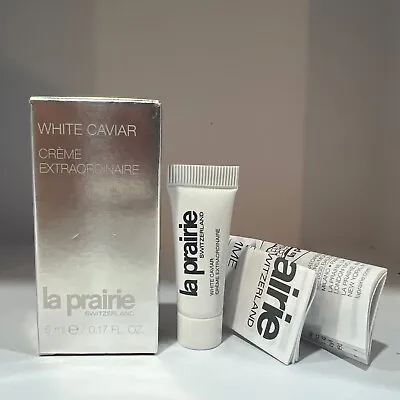 La Prairie White Caviar Crème Extraordinaire Face Cream 5ml/0.17oz New! • $39