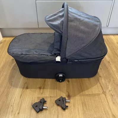 Baby Jogger City Mini GT Summit Deluxe Carrycot & Adapters For Single • £110