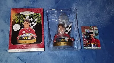 Vintage NASCAR Hallmark Keepsake Christmas Ornament Jeff Gordon Racing Car • $9.99