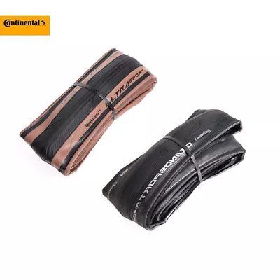 Continental Ultra Sport III Folding Tyre 700x28c Black/Brown Foldable Skin • $28.99