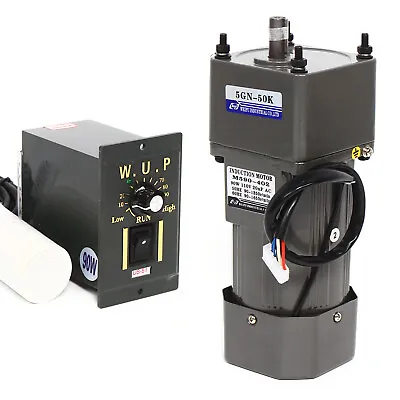 1:50 110V 90W AC Gear Motor Electric+ Variable Speed Reduction Controller 27RPM • $97.85