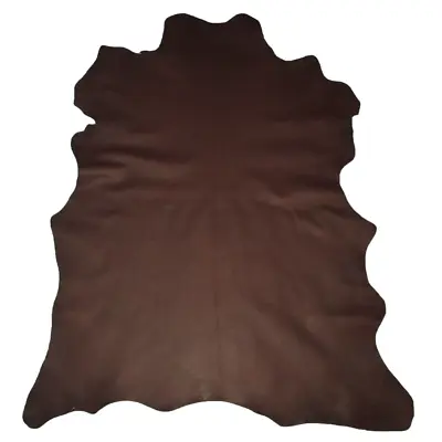 $29.99 • Buy Premium Dark Chocolate Goatskin Leather Hide Buckskin Bookbinding Lining