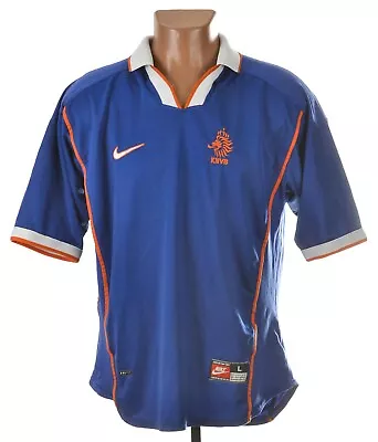 Holland 1998/1999 Away Football Shirt Nike Size L Adult • £53.99