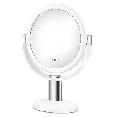 Vanity Mirror Makeup Mirror With 1X/10X Magnification 7 Inch Round Double Si... • $22.31