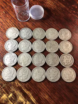 Roll Of 20 1878-1904 Morgan Silver Dollars VG-XF All Different Dates 1901 S NR! • $659.99