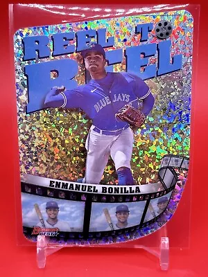 Emmanuel Bonilla 2023 Bowman's Best Reel To Reel Mini Diamond RC Blue Jays RR-29 • $0.99