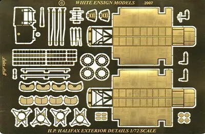 White Ensign Models 1/72 #PE7245 Handley Page Halifax Exterior Detail Up Set • £17.81