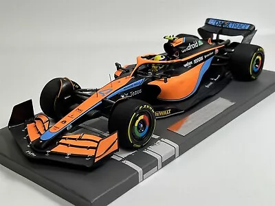 Lando Norris #4 McLaren F1 Team MCL36 Bahrain GP 2022 1:18  Minichamps 537221804 • $199.95