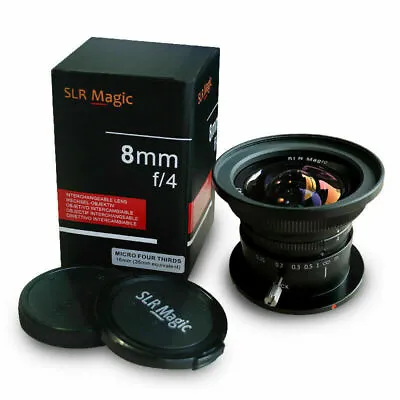 SLR Magic 8mm F/4.0 Lens For Micro Four Thirds M4/3 Cameras Panasonic Olympus • $284.90