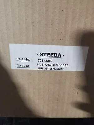 STEEDA 701-0005 For 2005-10 FORD MUSTANG GT 4.6L 3V STEEDA UNDERDRIVE PULLEY • $225