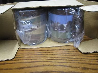 2 Vintage Thermo Serv Coffee Mugs Kent Feeds In Original Box NEW   #UP CO • $15.97