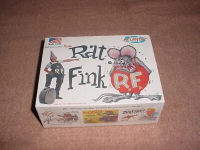 Atlantis Rat Fink Ed Big Daddy Roth  Model Figure Kit # H1305 (NISB) • $21