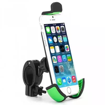 PREMIUM BICYCLE MOUNT BIKE HANDLEBAR HOLDER CRADLE SWIVEL DOCK For CELL PHONES • $14.24