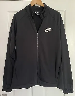£12 • Buy Mens Nike Zip Up Track Top / Jacket- Black -Size L