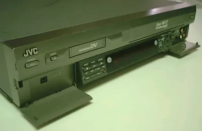 JVC SR-VS30U-VS30 MiniDV Mini DV SVHS ET Player Recorder Dual Deck VCR ~HR-DVS3U • $599.95