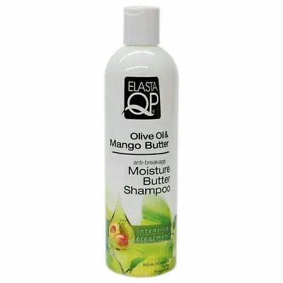 £5.97 • Buy ELASTA QP OLlive Oil & Mango Butter Anti Breakage Moisture Shampoo 12oz 