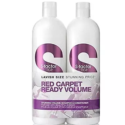 Tigi S Factor Stunning Volume Tween Shampoo & Conditioner Duo 2 X 750ml • $128.90