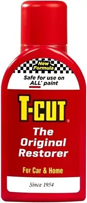 T-cut 350ml Original Restorer Colour Paint Scratches Grime Paintwork Restorer • £8.80